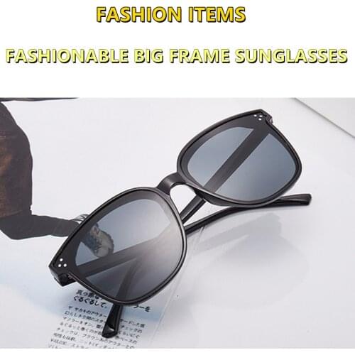 Fashionable Big Frame Outdoor Hiking Cycling Fishing Running Anti Ultraviolet Sunglasses 2021 New Brand Internet Boom Sunglasses