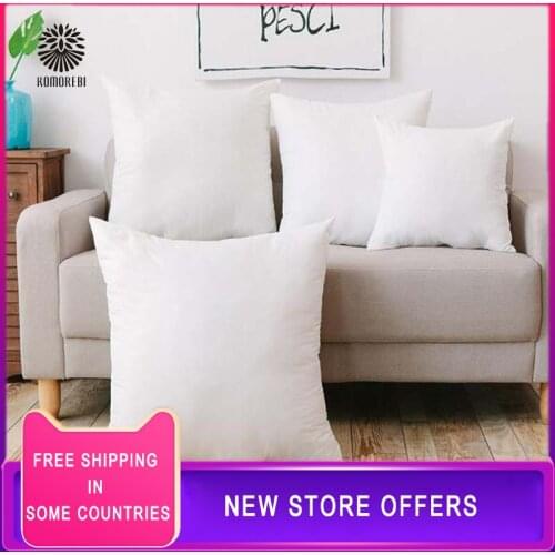 Home Cushion Inner Filling Cotton-padded Pillow Core for Sofa Car Soft Pillow Cushion Insert Cushion Core 14/16/18/20/22/24 Inch