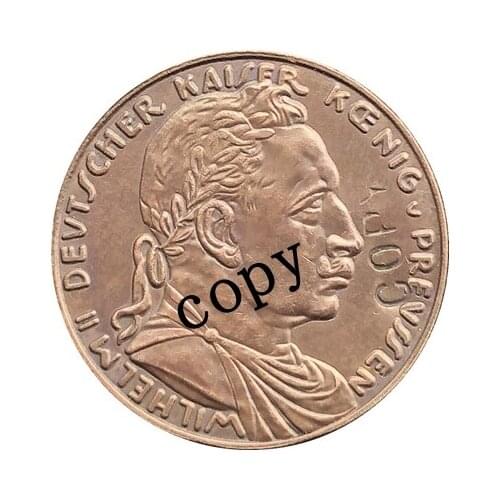 German 1913 20 Mark coin copy 22.5MM