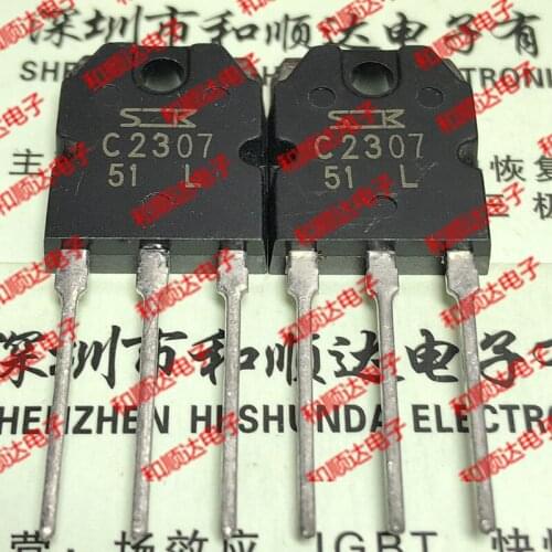 New 5pcs C2307 2SC2307 TO-3P 500V 12A