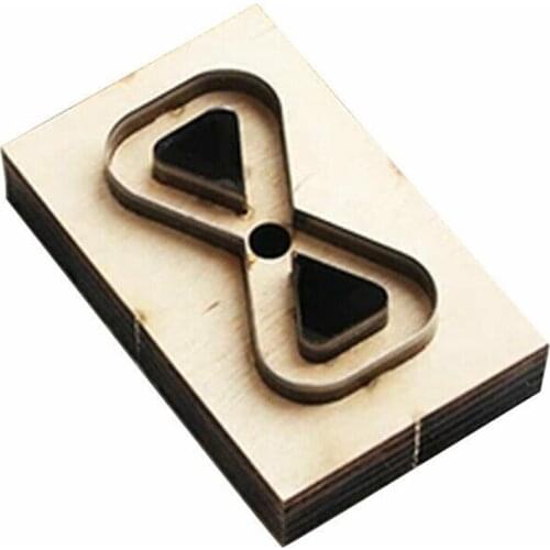 Cutting Mold Leather Cutter Wooden Die Tools 50x25mm / 70x35mm 2021 Hot Sale 2 Sizes Multi Purpose DIY
