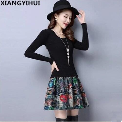 TQGQG Fashionable Knitted Dresses