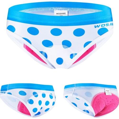 Cycling Shorts Womens 3D Padded Bicycle Biking Underwear Shorts Cycle Wear for MTB Mountain Road Bike Riding - Choose Sizes