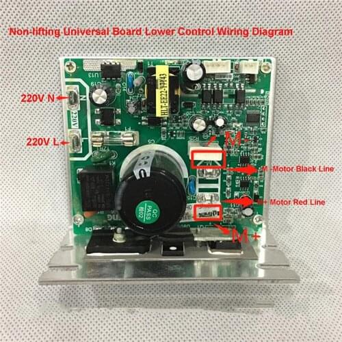 1 Set Replacement Treadmill Controller External Universal Circuit Board for DC 180V Motor Treadmill Accessories