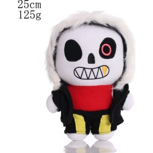 1pcs 25cm New Undertale Sans Plush Toys Doll Undertale Sans Plush Soft Stuffed Toys for Children Christmas Gifts