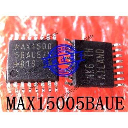 1Pieces new Original MAX15005BAUE/V+T MAX1500 5BAUE/V TSSOP16 In stock real picture