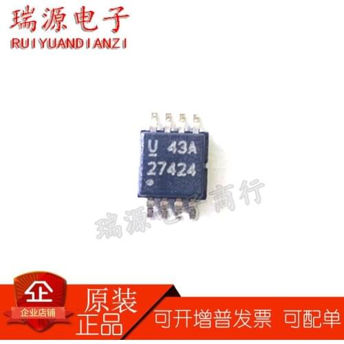 100% New&original UCC27424DGNR UCC27424 27424 MSOP-8 IC