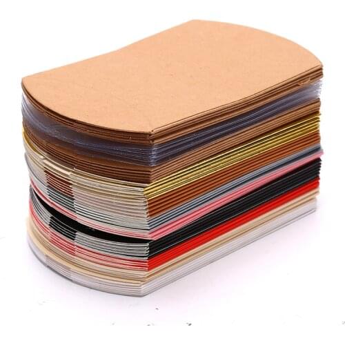 50pcs/lot Candy Box Pillow Shape Wholesales Gift Paper Packaging Boxes Candy Bags Christmas Box Wedding Party Xmas Supplies