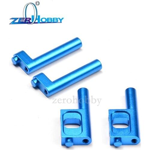 Aluminum Alloy Metal Radio Tray Post Upgrade Parts for 1:10 94106 RC Model Car HSP 102203