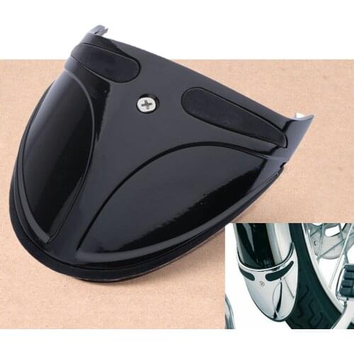 1piece Fender Extension Mud Flap Trim Tip 110mm for Harley FXST XL FXDWG FXR Models 9016