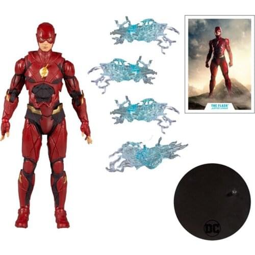 Original 7-Inch Mcfarlane Toys Dc Multiverse 2021 Justice League The Flash Action Figure Model Decoration Collection Toy Gift