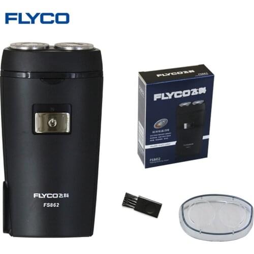 Flyco 100% Original FS862 Electric Shaver 8 Hours Charging Using 30 Minutes Support Rechargeable Floating Heads for Men