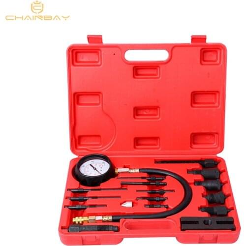 TU-15B Diesel Engine Cylinder Compression Presssure Test Meter Gauge Tool