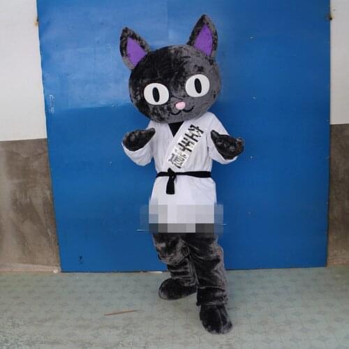 Black Cat Mascot Costume Suits Cosplay Party Game Facny Dress Outfits Advertising Promotion Carnival Halloween Xmas Easter Adult