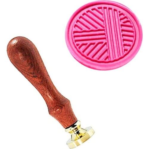 Yarn Ball Wax Seal Stamp Set Vintage Classical Wax Stamp Kit for Cards Envelopes Invitations Wine Packages