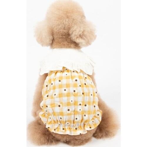 Chihuahua Clothes Yorkshire Yorkie Clothing Cat Dog Dress Skirt Summer Pet Clothing Outfit Poodle Pomeranian Small Dog Apparel