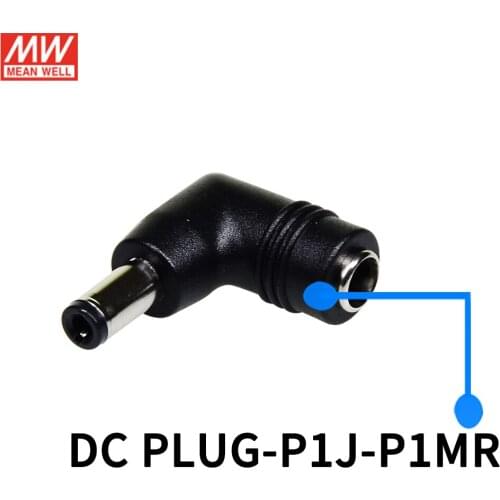 Original MEAN WELL Changeable DC Plug Converter Adapter DC PLUG-P1J-P1MR