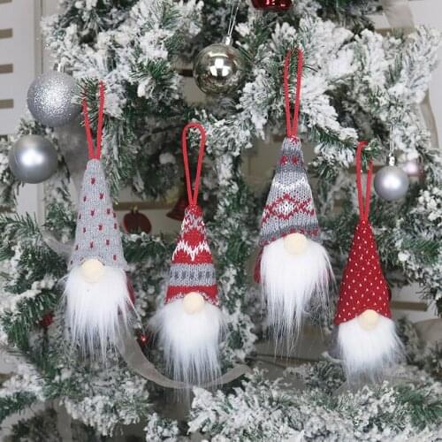 Gnome Christmas Diy Faceless Doll Christmas Decorations For Xmas Tree Home Ornament Navidad Arvore De Natal 2022 New Year Gifts