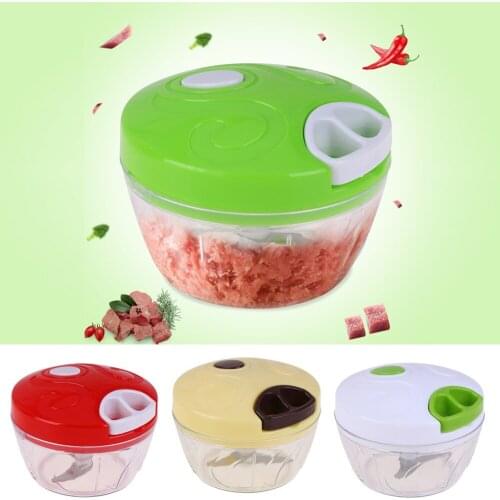 Manual Food Chopper Household Vegetable Chopper Shredder Multifunction Food Meat Crusher Blender Food Machine Processor Dropship
