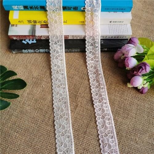 S1165 width 3CM high-quality Diy process ribbon African Nylon Spandex stretch Jacquard lace trimmings