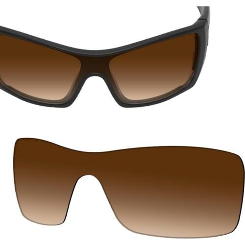 SmartVLT Replacement Lenses Polarized for Oakley Batwolf Sunglasses - Brown Gradient