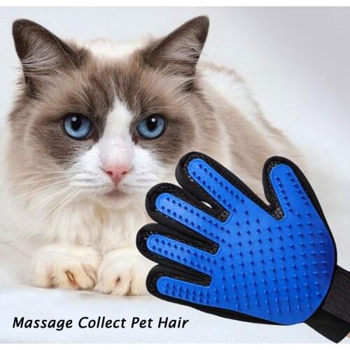 Pet Dog Cat Grooming Brush Glove Pet Hair Deshedding Comb Brush Kitten Puppy Massage Washing Brush Glove for Animal Cat Dog