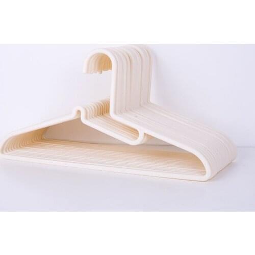 20pcs/lot 40cm plastic hangers for clohtes rack multifunctional non-slip hanger