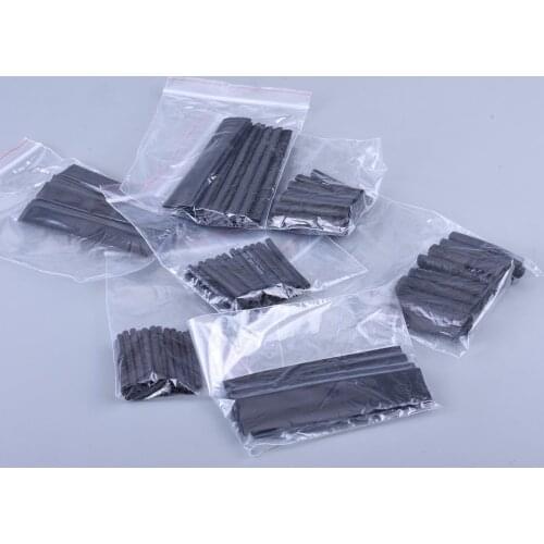 Free shipping 127pcs Polyolefin Shrinking Assorted 2:1 Heat Shrink Tube Wire Cable Insulated Sleeving Tubing Set