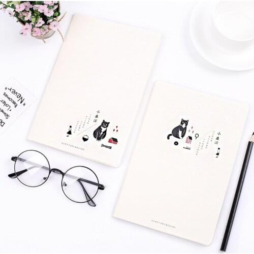 1pcs Stationery Fresh Fresh Creative B5 Large Thick Notebook Retro Diary Student Notepad