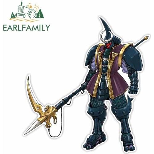 EARLFAMILY 13cm For Samurai Troopers Car Repair Sticker Sunscreen Decal Waterproof Car Accessories Windshield Decoration