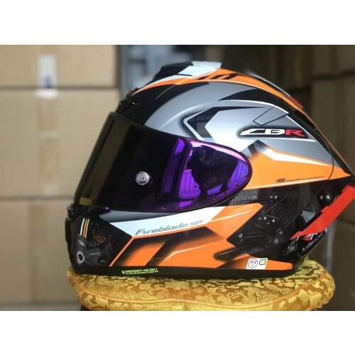 Full Face Motorcycle helmet X14 CBR- orange COLOR Helmet Riding Motocross Racing Motobike Helmet