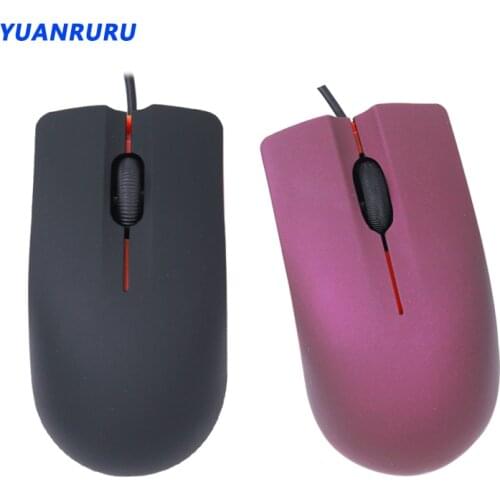 1200DPI Wired Mouse Computer Office Mouse Matte USB Gaming Mice For PC Notebook Laptop Small Wired Mouse Gamer
