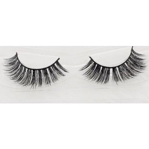 1 Pairs Natural Long 3D False Eyelashes Handmade Makeup Beauty Thick Fake Eye Lashes Extension Tools