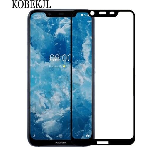 Nokia 8.1 Tempered Glass Nokia 8.1 Screen Protector Nokia 8.1 TA-1119 TA-1128 Phoenix Nokia8.1 Glass Full Cover Protective Film