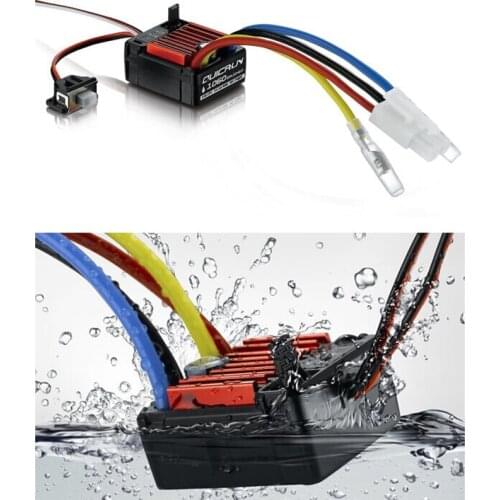 Original HobbyWing QuicRun 1060 RTR 60A Waterproof Brushed Electronic Speed Controller ESC For 1:10 RC Car RC Car Axial scx10