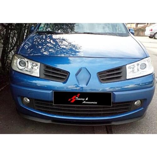 Renault Megane II Bumper Front Lip Cupra 3 Pieces