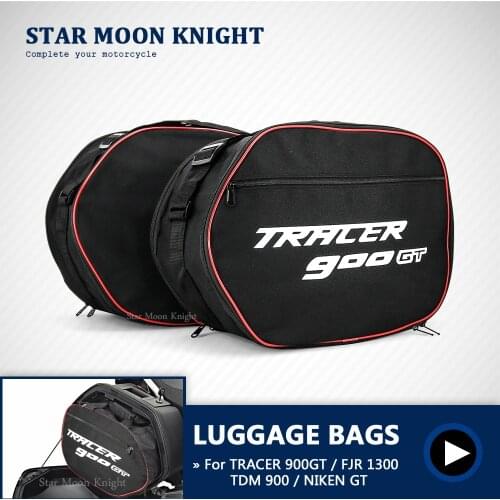 For Pannier Liner TRACER 900GT 2018 2019 and FITS FOR YAMAHA FJR 1300/TDM 900 Motorcycle luggage bags Black free shipping