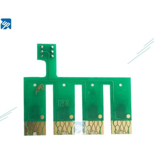 T1281 Auto reset chip for Epson S22 SX125 SX130 SX230 22 125 130 230 printer CISS CIS with chip holder