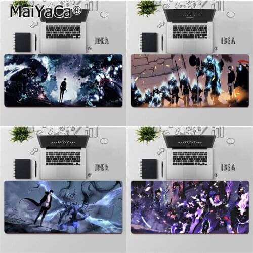 MaiYaCa Top Quality Solo Leveling MousePads Computer Laptop Anime Mouse Mat Free Shipping Large Mouse Pad Keyboards Mat