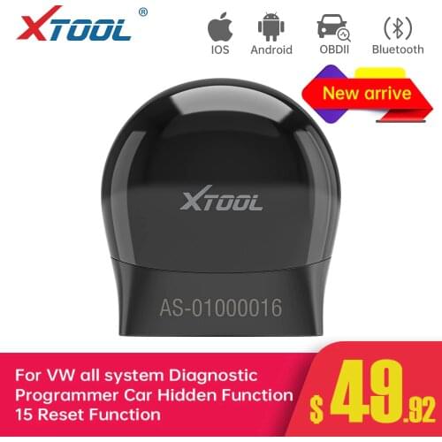 XTOOL ASD60 For VW OBD2 Diagnostic Tools Programmer Car hidden function Code Reader Scanner Andriod/IOS For Vag 20.4