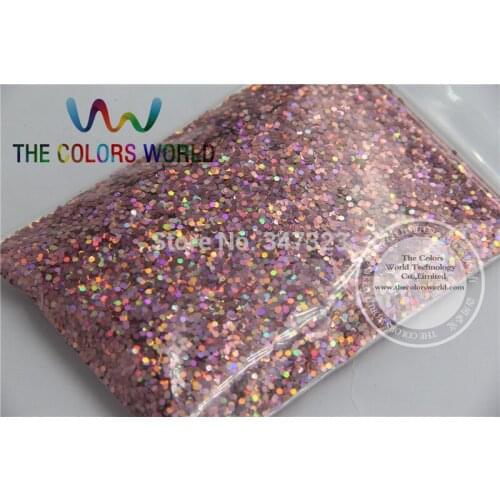 1.5MM Laser Dark Pink Color Glitter Spangles ,holographic Color Sequins for nail art or Other DIY decora