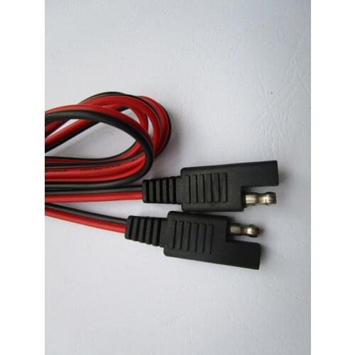 2 x SAE to SAE 0.75mm^x2C Red Black Quick Connect Disconnect Weatherproof 200cm