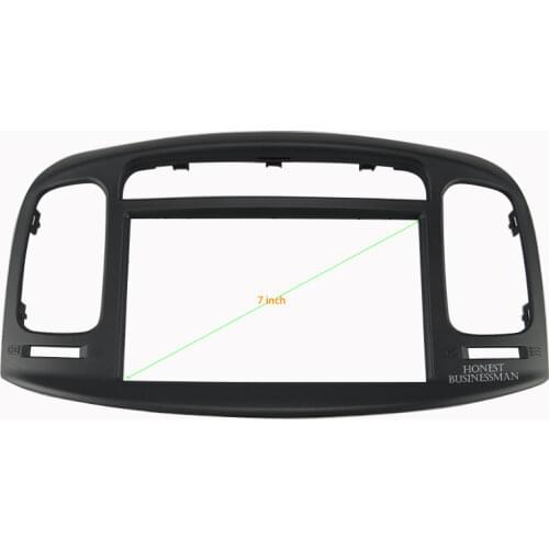 Double Din Car Audio Frame Car Radio Fascia,Dash Kit is suitable for 2009-2012 HYUNDAI ACCENT, 2DIN