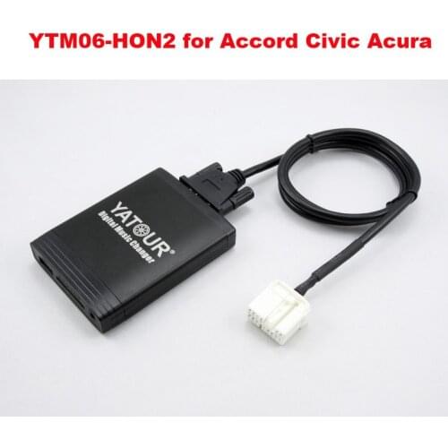 Yatour car radio MP3 player for Acura Honda Accord Civic CRV Odyssey Pilot USB SD AUX Music Reader