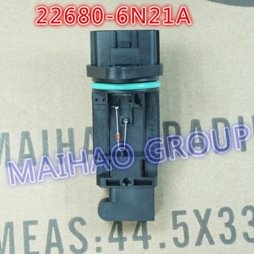 Free Shipping 22680-6N21A (5 pins) 22680-6N20A 226806N200 MAF Mass Air Flow Sensor Fit for NISSAN Pathfinder 3.5L VQ35DE