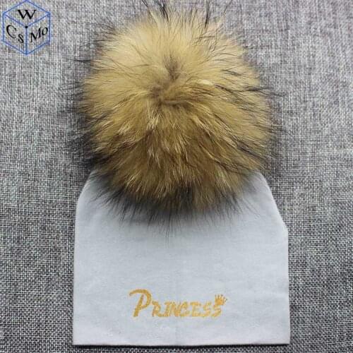 Family Clothes Newborn Cotton Baby Beanie Hat With PomPom For Kids Baby Boy Girl Children Infant Cap 0-3months Toddler Hat