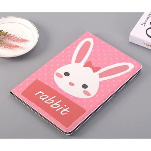 Kids Cartoon Skin Case For Huawei Mediapad M5 Pro Case 10.8 inch Smart PU Leather Tablet Protective Shell Stand Cover Coque+pen
