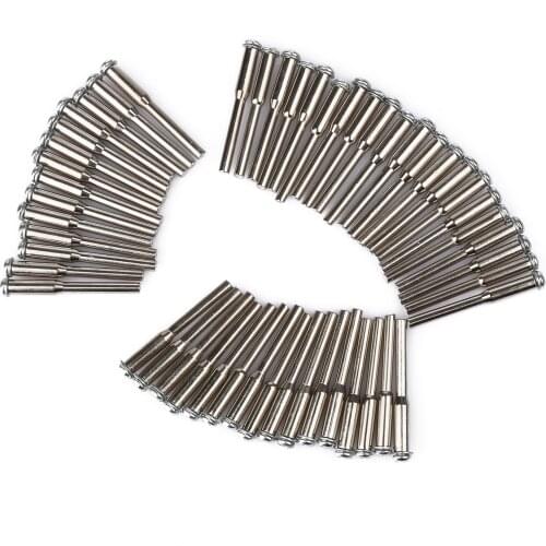 DRELD 50PCS Dremel Accessories 3mm Polishing Wheel Mandrels Cutting Cut-off Wheel Discs Holder Mandrel for Rotary Dremel Tool