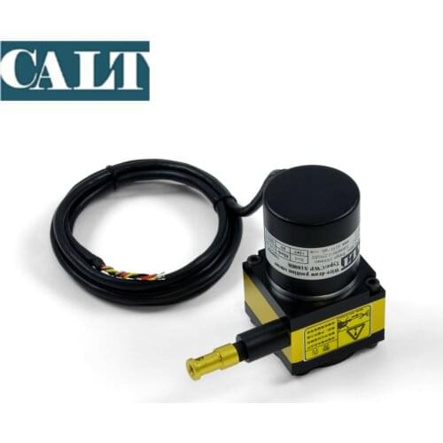 Good quality 300mm range 0 to 2k ohm output 24v draw wire transducer position sensor CWP-S300