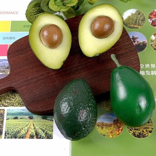 Simulation Decoration Accessories Avocado Fruit Model реквизит для фотосъемки Artificial Food For Display искусственные фрукты